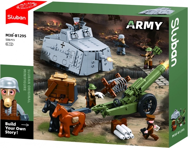 Bausatz Panzer Sluban Army aus dem Ersten Weltkrieg