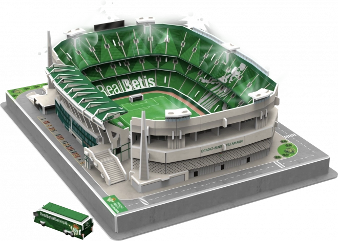 Leuchtendes 3D-Puzzle Stadion Benito Villamarín - Real Betis FC