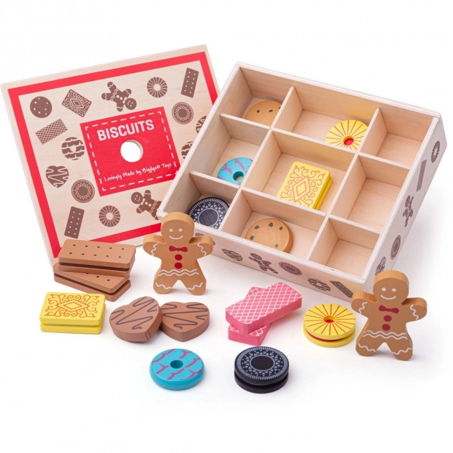 Bigjigs Toys Keksdose aus Holz