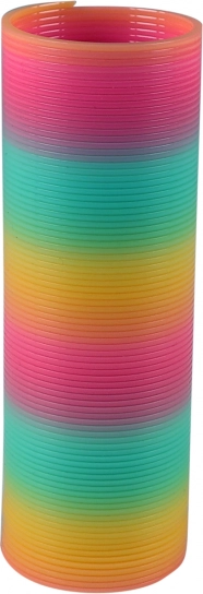 Magische regenbogenfarbene kleine Spirale