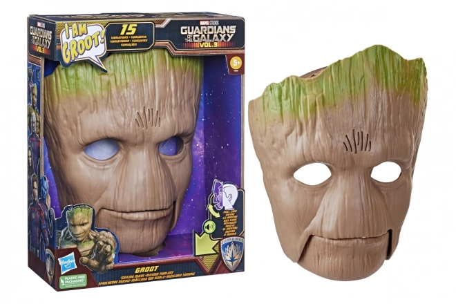 Interaktive Groot Maske aus Guardians of the Galaxy