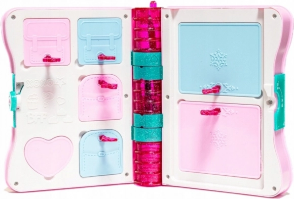 Geheimes Tagebuch mit rosa Schloss