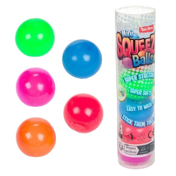 Antistress Schleimball 5er Pack