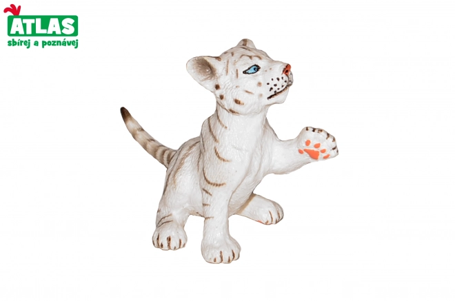 Weiße Tigerjunges Figur 6 cm