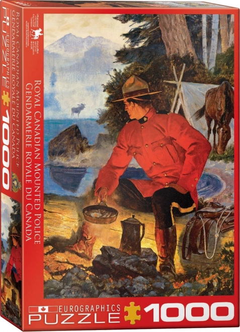 Eurographics Puzzle Morgen am Lagerfeuer 1000 Teile