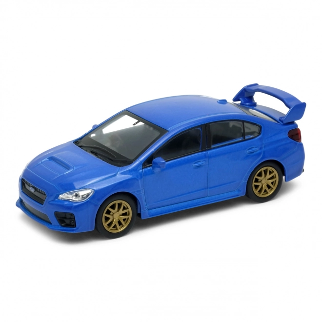 Welly Subaru Impreza WRX STI Spielzeugauto Blau