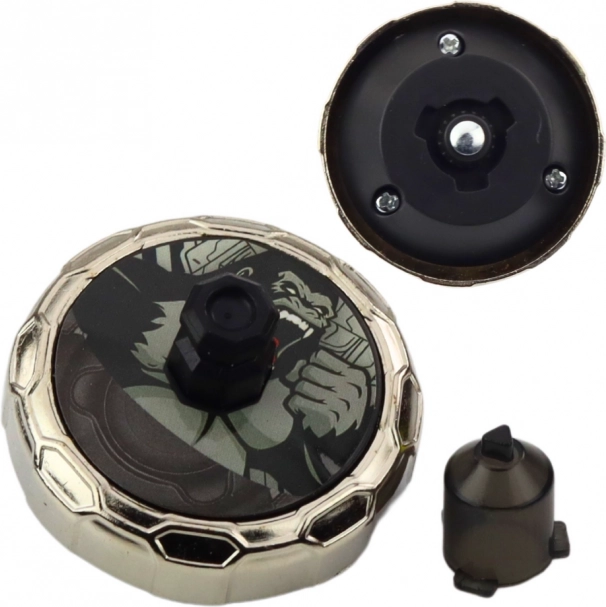 Set Wyrzutnia mit Fliegender Disk Gorila Schwarz