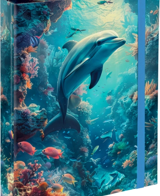 Mappen für Schulhefte BAAGL Delfin A5