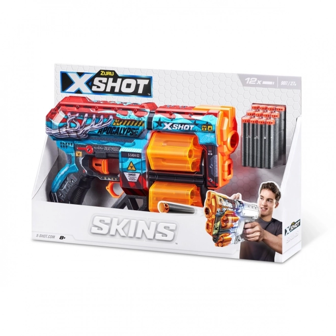 X-Shot Blaster Skins Dread mit 12 Schüssen