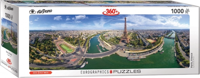 Eurographics Panorama-Puzzle Paris Frankreich 1000 Teile