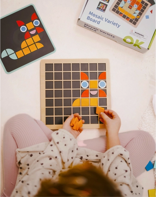 Holz-Mosaik Tooky Toy Montessori