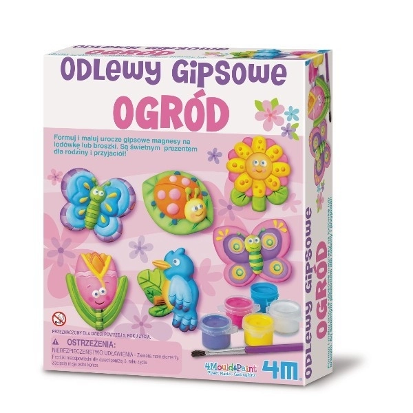 Kreativset Gipsabgüsse Garten