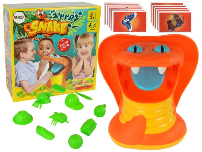 Karten-Arcade-Spiel Snake Bite Orange