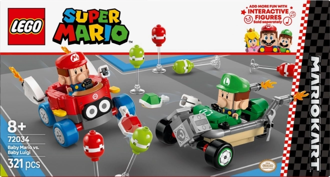 Lego Super Mario Baby Mario vs Baby Luigi Spielset