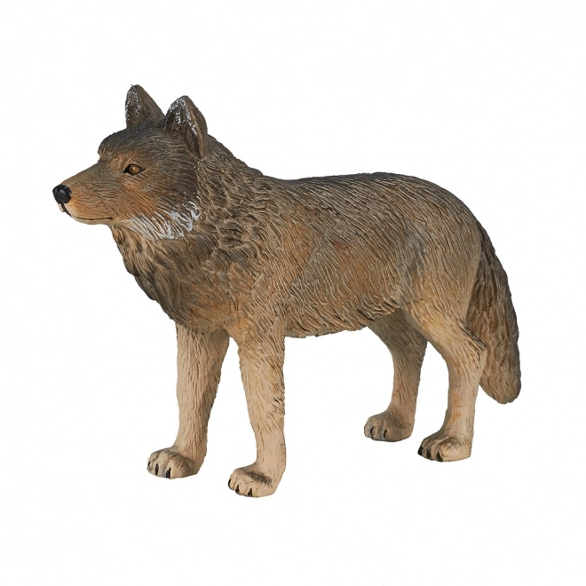 Stehender Grauwolf Mojo Figur