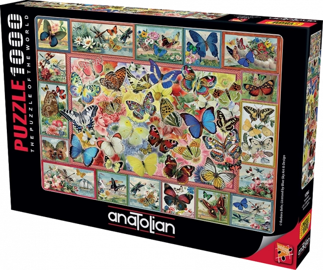 Puzzle Viele Schmetterlinge 1000 Teile