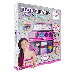 Lukky Set für Haar- und Make-Up-Design für Kinder