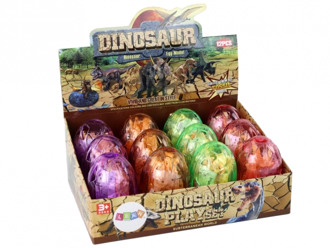 Dinosaurier Ei mit Gelber Figur