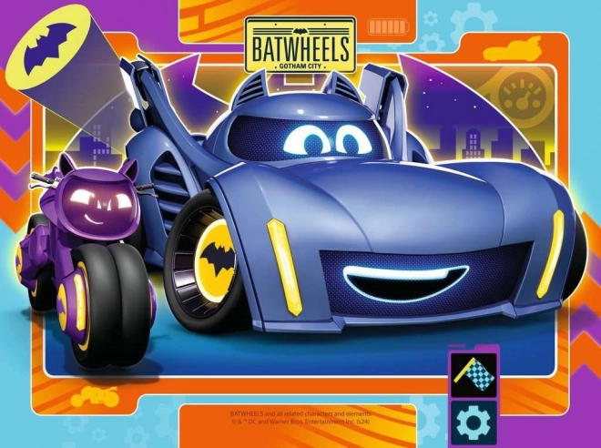 Puzzle Batwheels von Ravensburger, 4-in-1