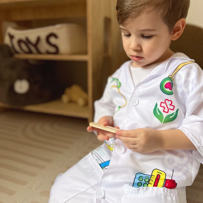 Woopie Kinderarztkostüm mit Schürze