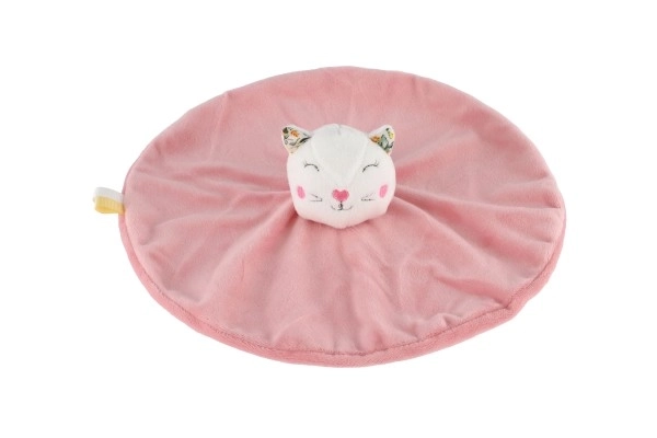 Rosa Kuscheltier Katze 25 cm