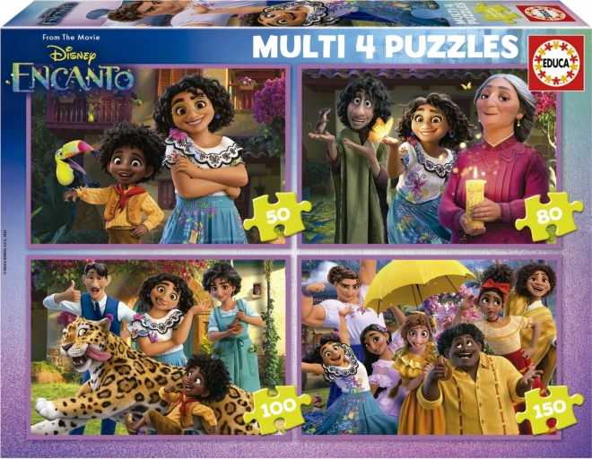 Educa Encanto Puzzle Set 4 in 1