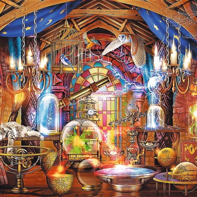 TrefL Holzboden-Puzzle Magischer Raum 1000 Teile