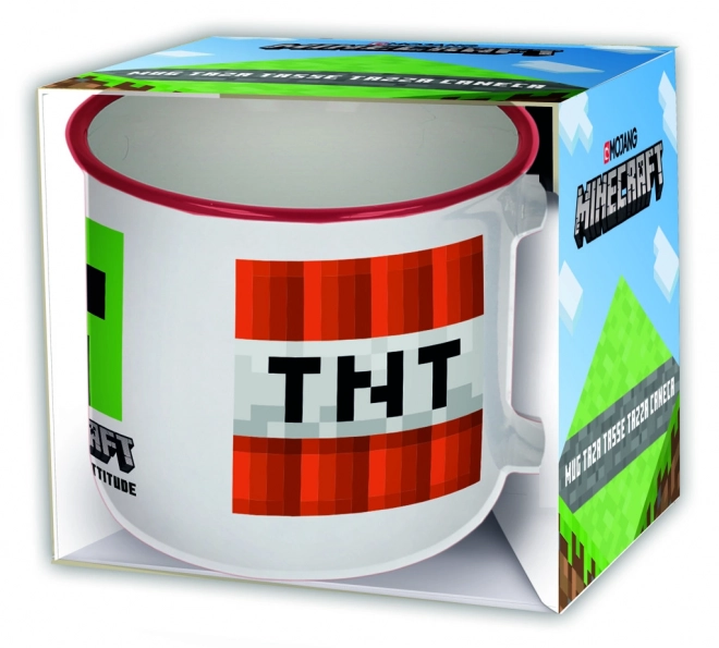 Keramik Tasse im Geschenkbox 415 ml Minecraft