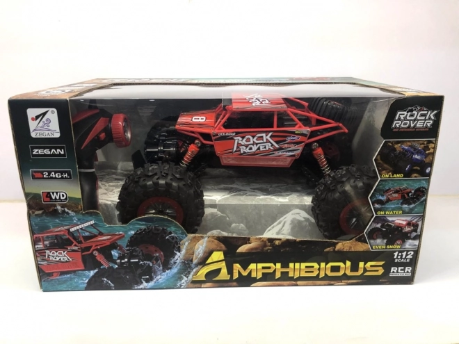 Amphibisches RC Auto Rot