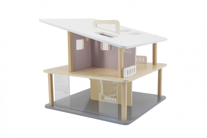 Doppeldecker Puppenhaus aus Holz