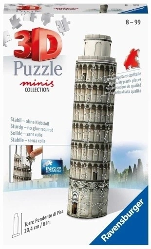 Ravensburger 3D Puzzle mit Motiv Schiefer Turm von Pisa