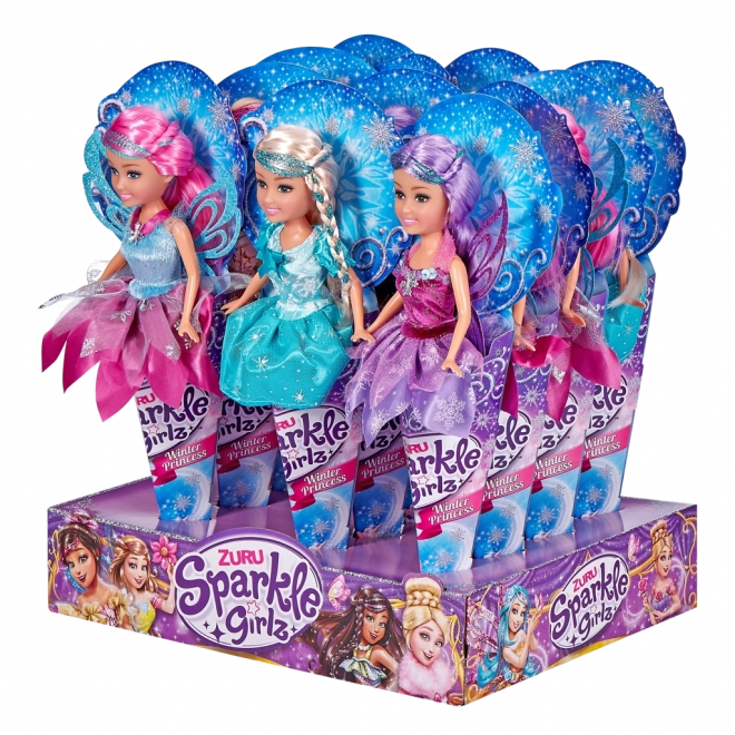 Winterliche Prinzessin Sparkle Girlz im Eistütchen