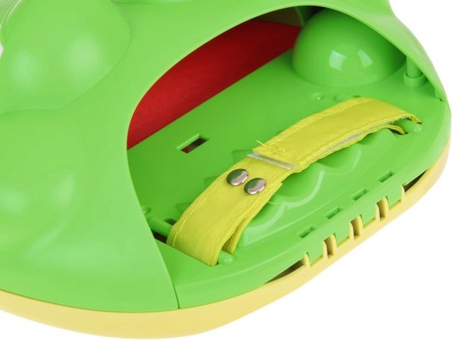 Sportsatz - Geschicklichkeitsspiel Katapult-Frosch mit 4 Bällen