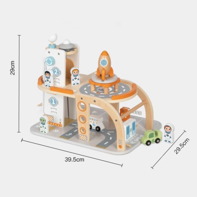 Holz-Weltraumstation TOOKY TOY