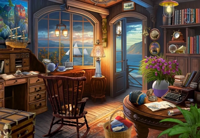 Puzzle 1000 Teile Seglerhaus
