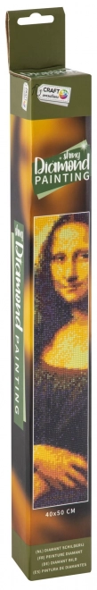 Diamantmalerei Mona Lisa 40x50cm