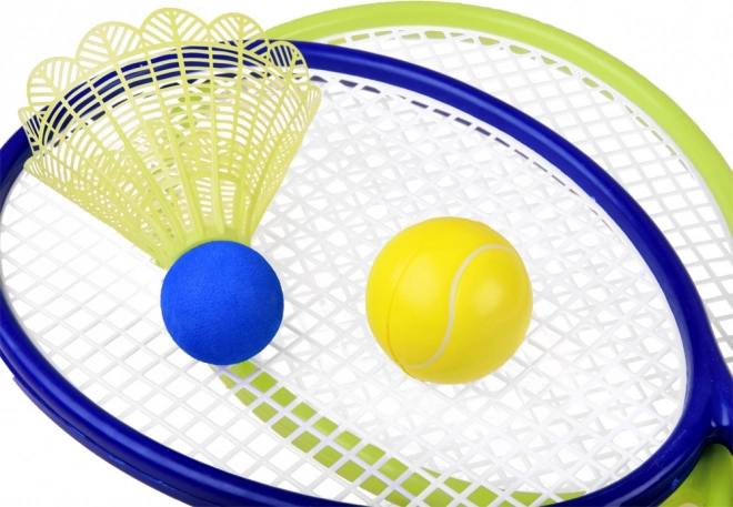 2-in-1-Spaß: Tennis und Badminton