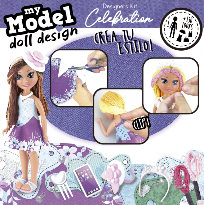 Educa Kreativset My Model Doll Design: Feier