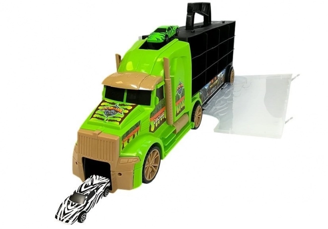 Dinosaurier-Truck Spielset Grün
