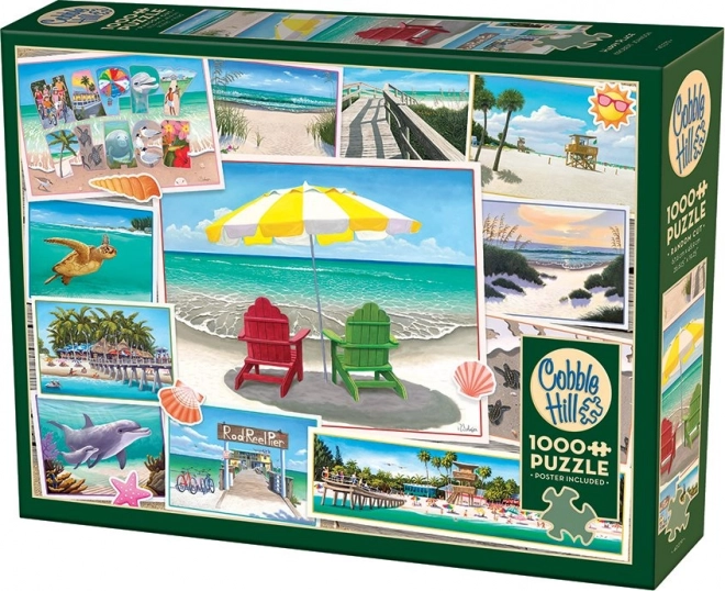 Puzzle Glücklicher Ort 1000 Teile von Cobble Hill