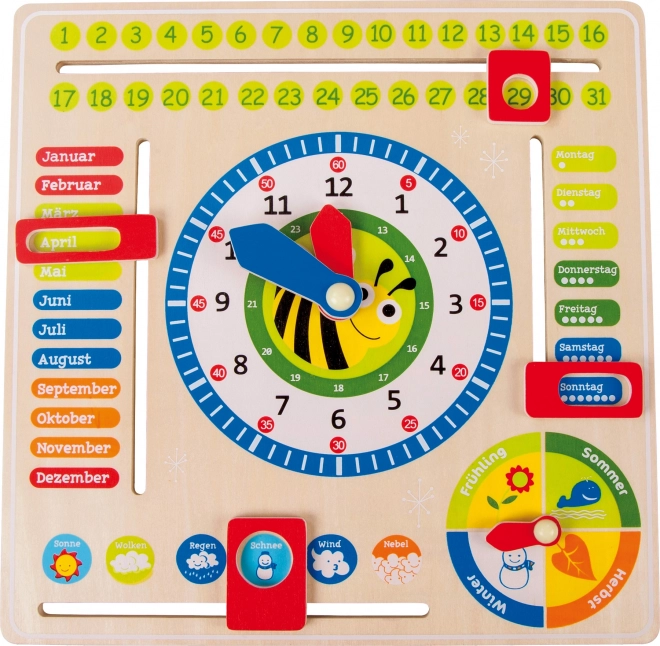 Didaktischer Kalender auf Deutsch Small Foot