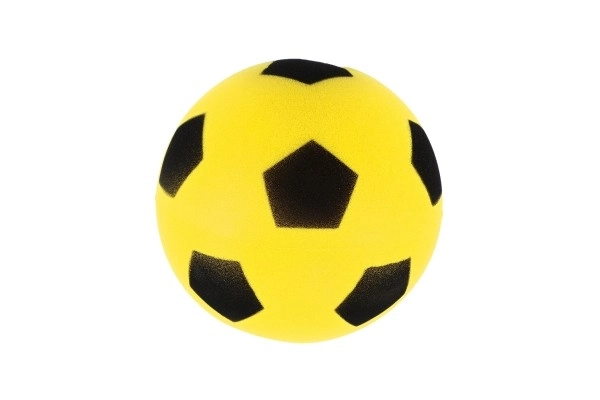 Schaumstoff-Fußball 18cm in Netz