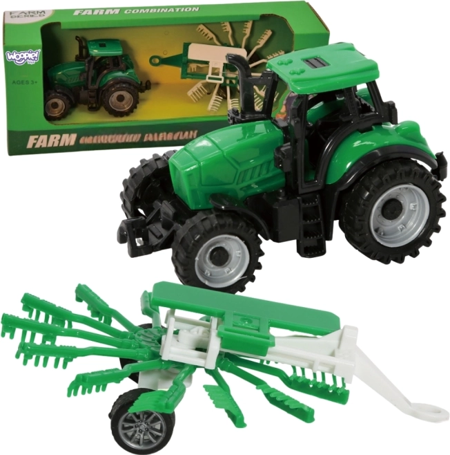 Traktor mit Heugreifer Woopie