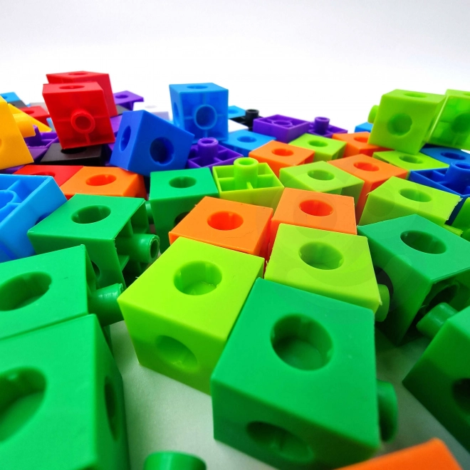 Woopie Konstruktionsbausteine 3D Würfel - Set mit 150 Teilen