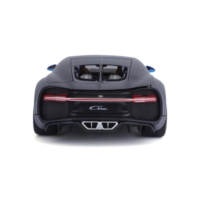 Bburago Bugatti Chiron Modellauto Blau/Blau