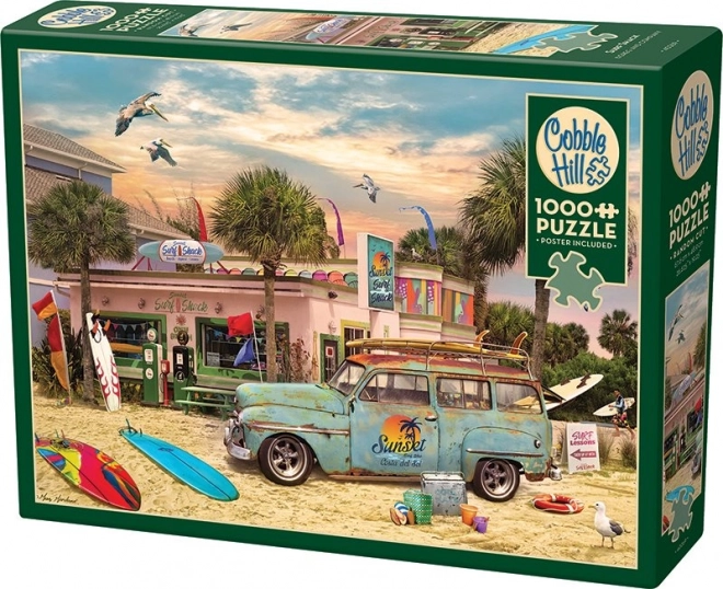 Puzzle Surferhütte 1000 Teile von Cobble Hill