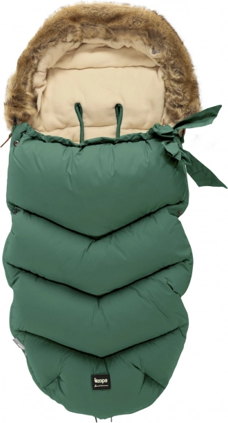 Winter-Fußsack Fluffy, Lake Green