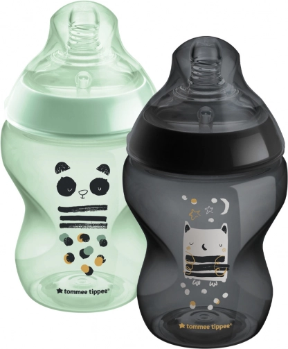 Säuglingsflasche Anti-Kolik 260 ml Ollie und Pip 2 Stk