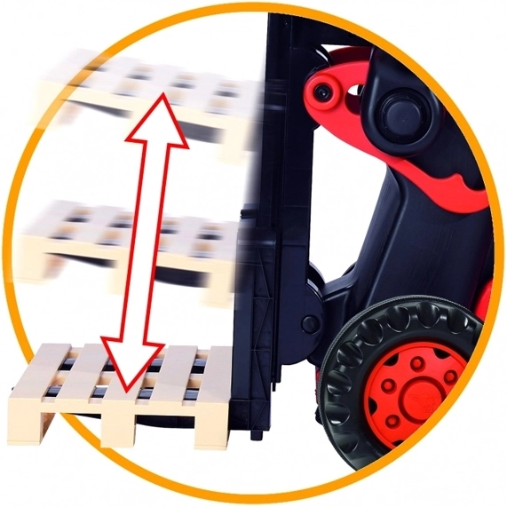 Kinder Gabelstapler Linde Forklift mit Pedalen