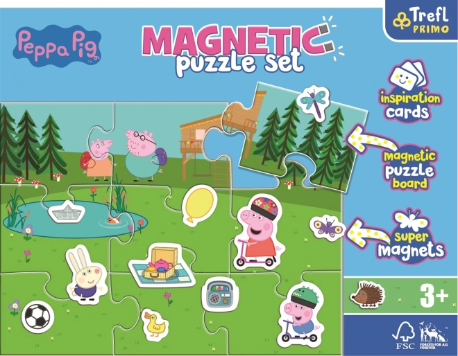 Magnetische Puzzleset Peppa Wutz